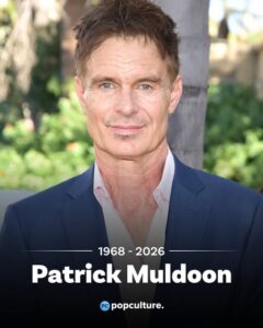 Patrick Muldoon, Death, Obituary: American Actor Of television series Days of Our Lives and Melrose Place Dies At 57
